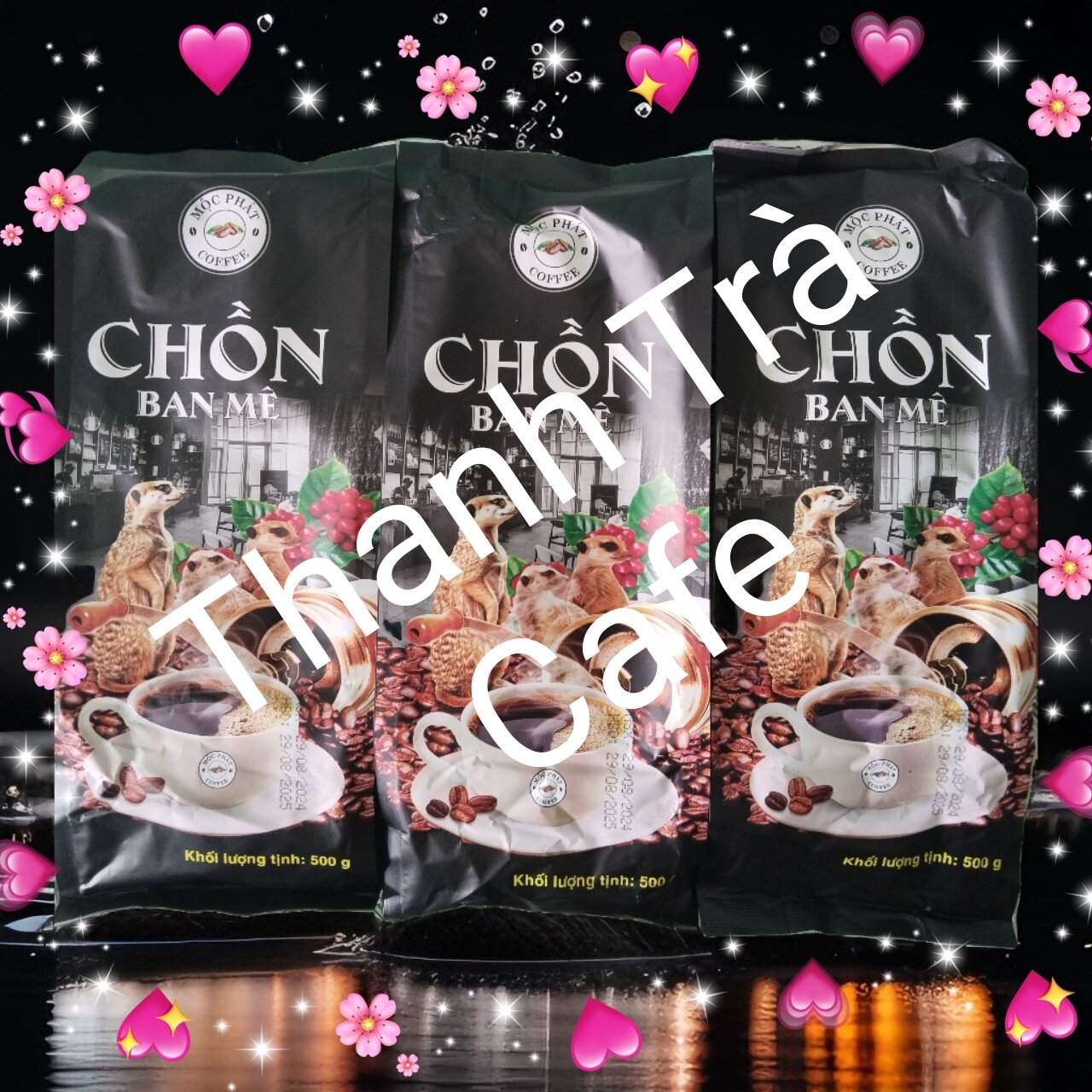 Combo 3 gói cafe Chồn BAN MÊ, THƠM, BÉO, SÁNH, ĐẬM.