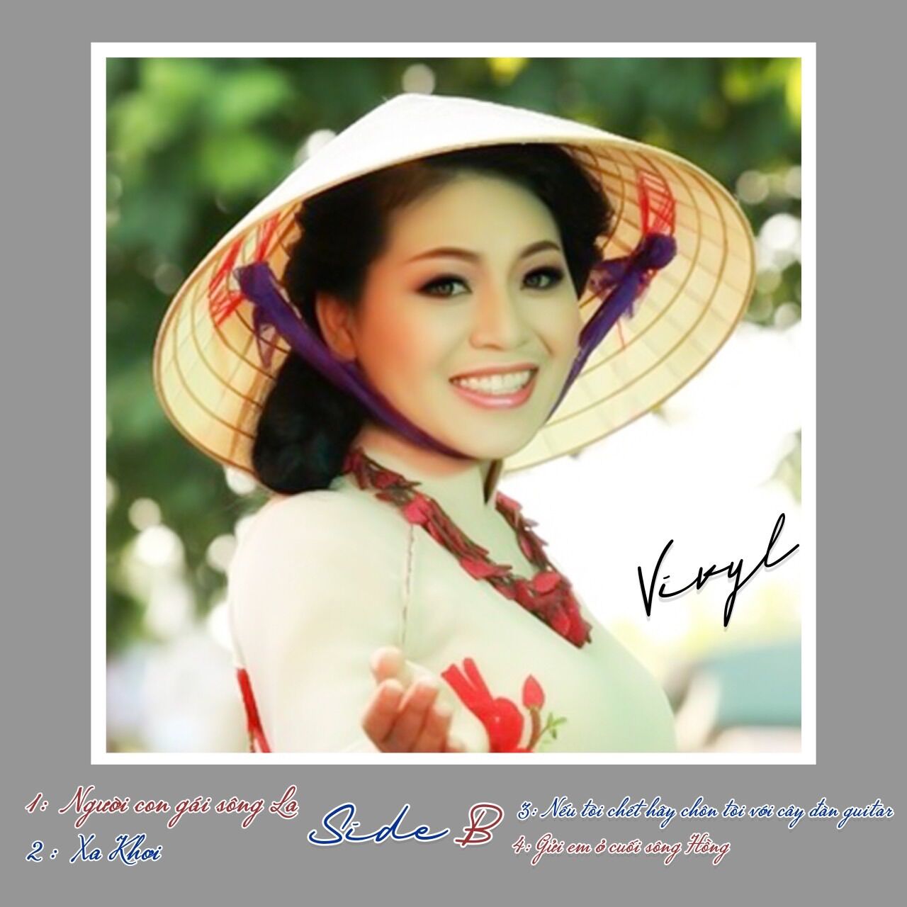 Đĩa than nhạc đỏ