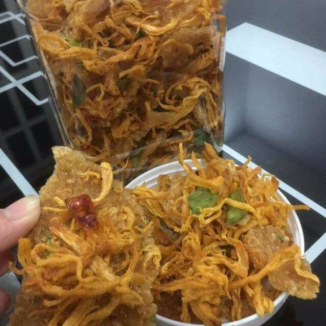 1KG CƠM CHÁY LẮC KHÔ GÀ-BAO NGON