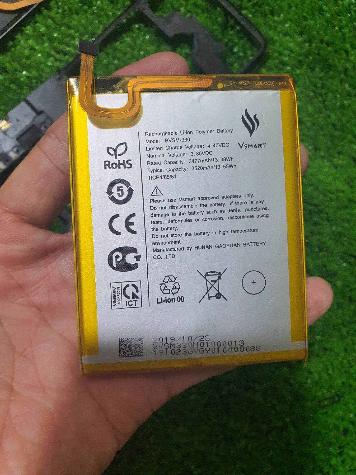 Pin vsmart star 3 zin máy gần như mới