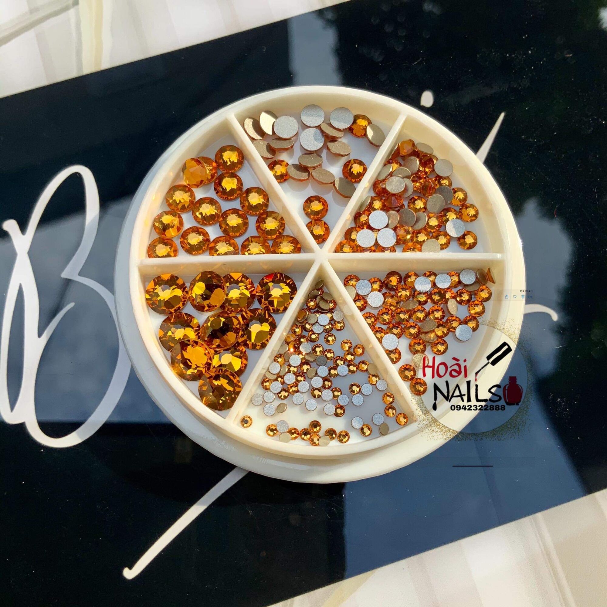đá úc Swarovski mix khay - đá úc ( chọn màu ib)