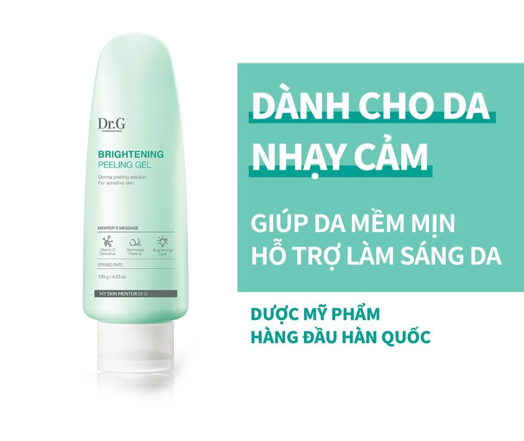 TẨY DA CHẾT VẬT LÝ DR.G HÀN QUỐC