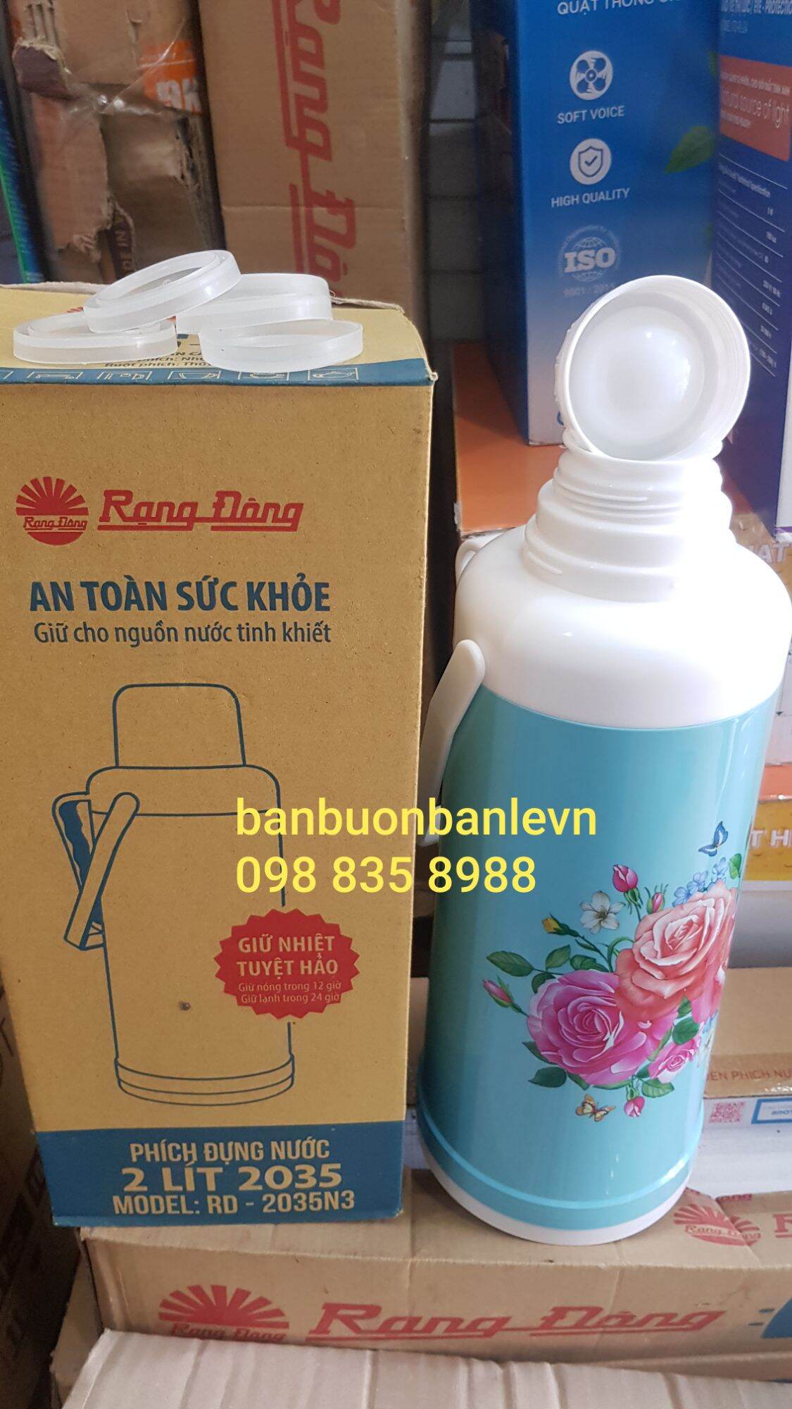Gioăng cổ  ruột phích 2L và 3,2L Rạng Đông