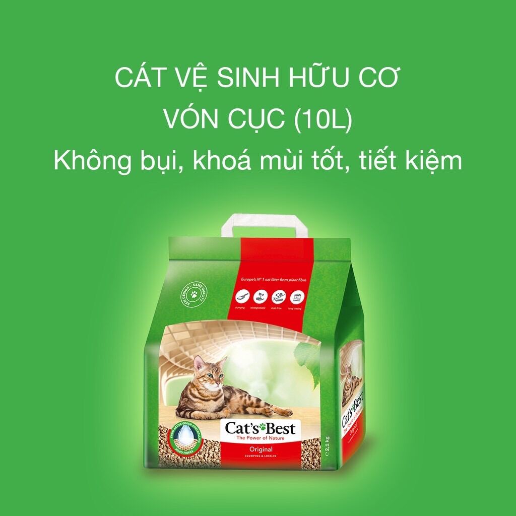 Cat's Best Original 5L Cát vệ sinh hữu cơ dành cho mèo