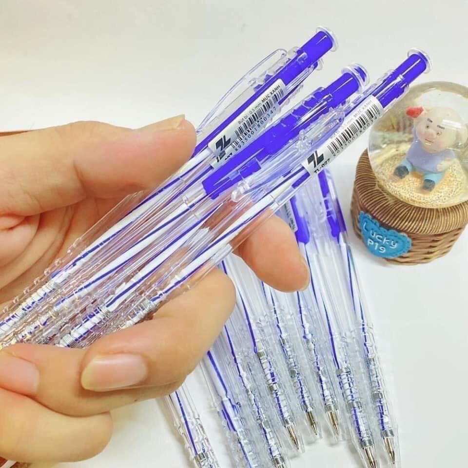 Hộp 20 Cây Bút Bi Thiên Long Mực Xanh TL-027