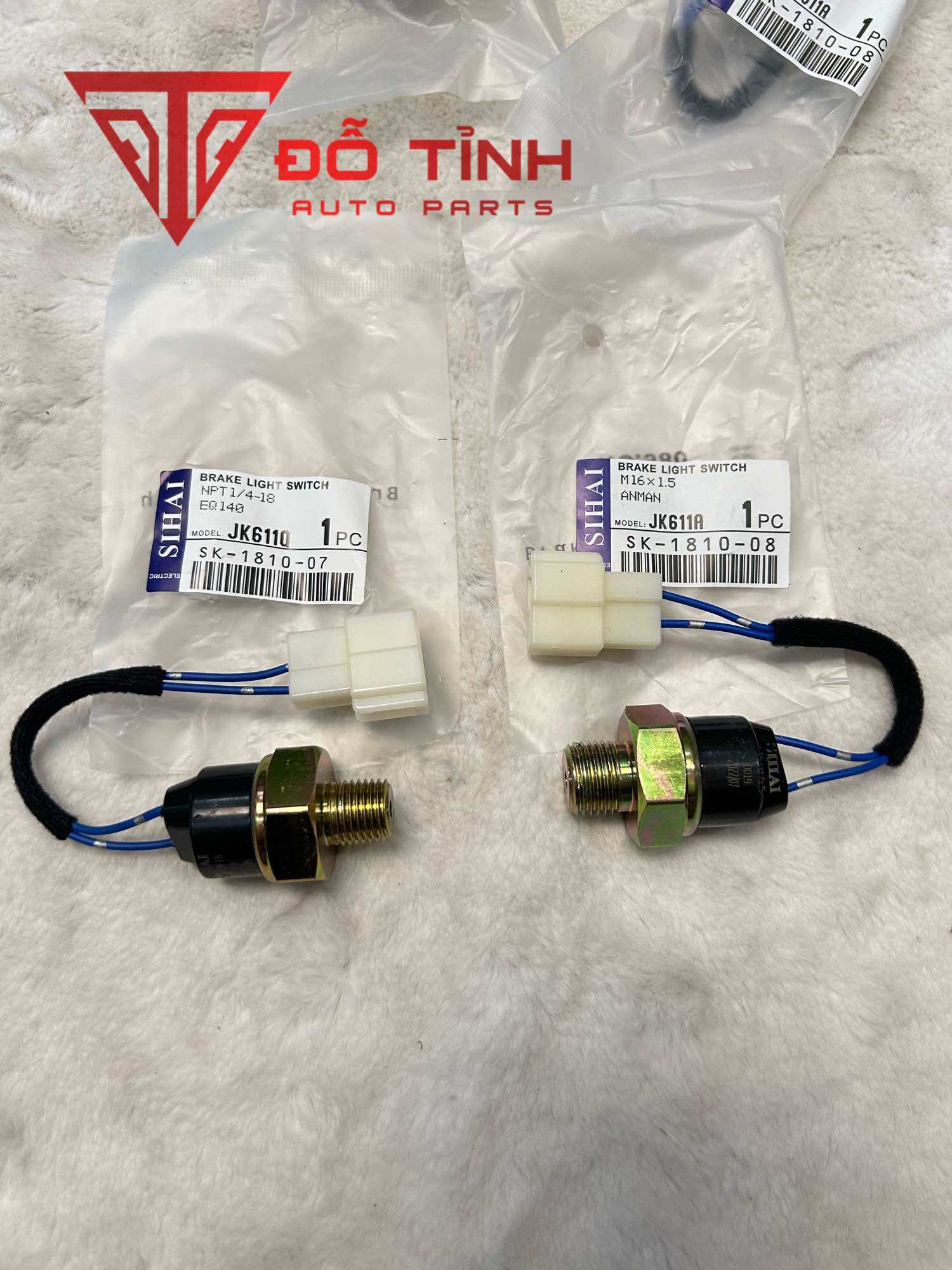 Núm báo phanh hơi xe tải sihai. báo phanh hơi jk611q eq140 jk611a anman