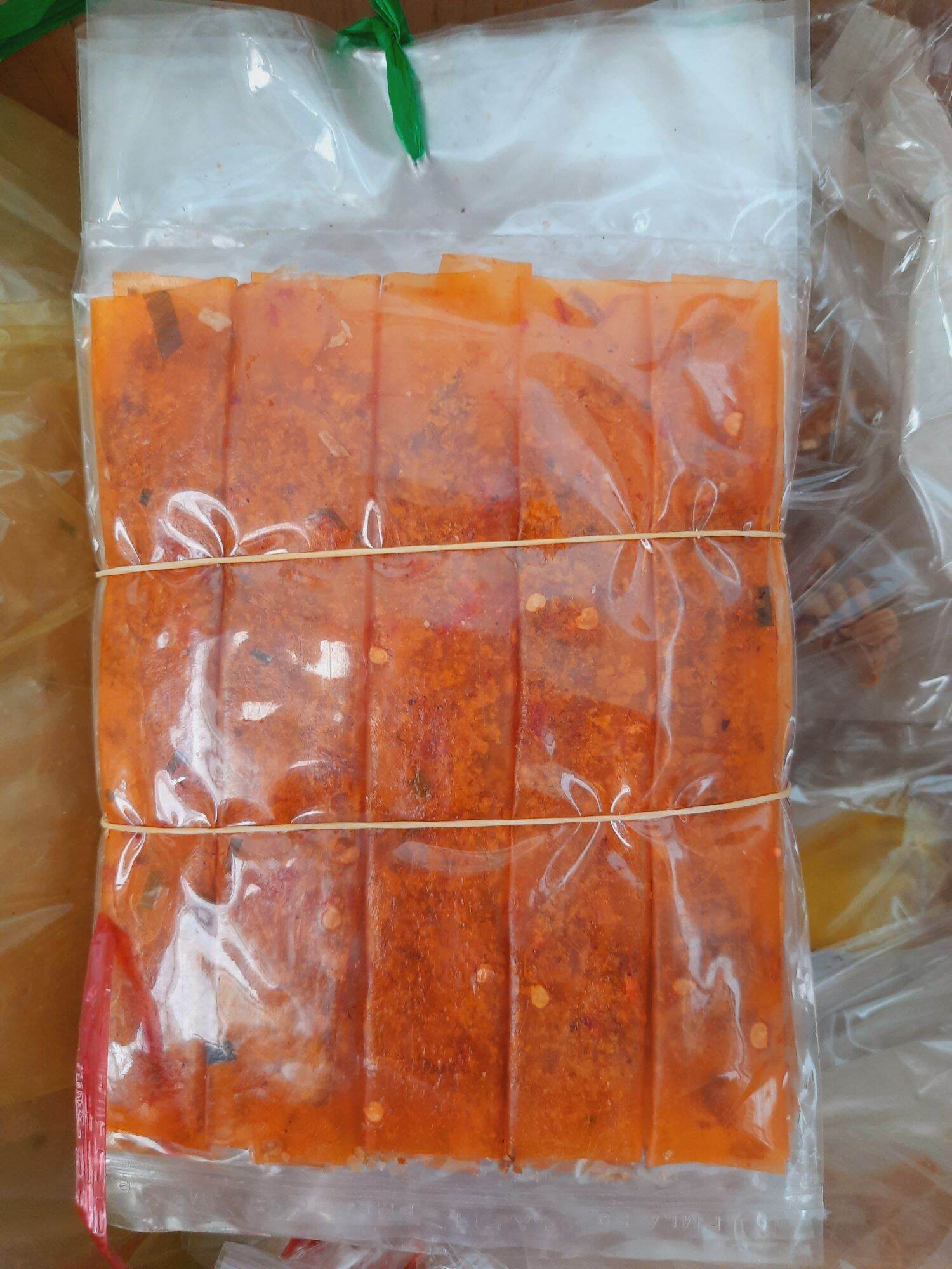 Bánh tráng dẻo tôm đỏ cuốn hành phi siêu ngon, chính gốc Tây Ninh