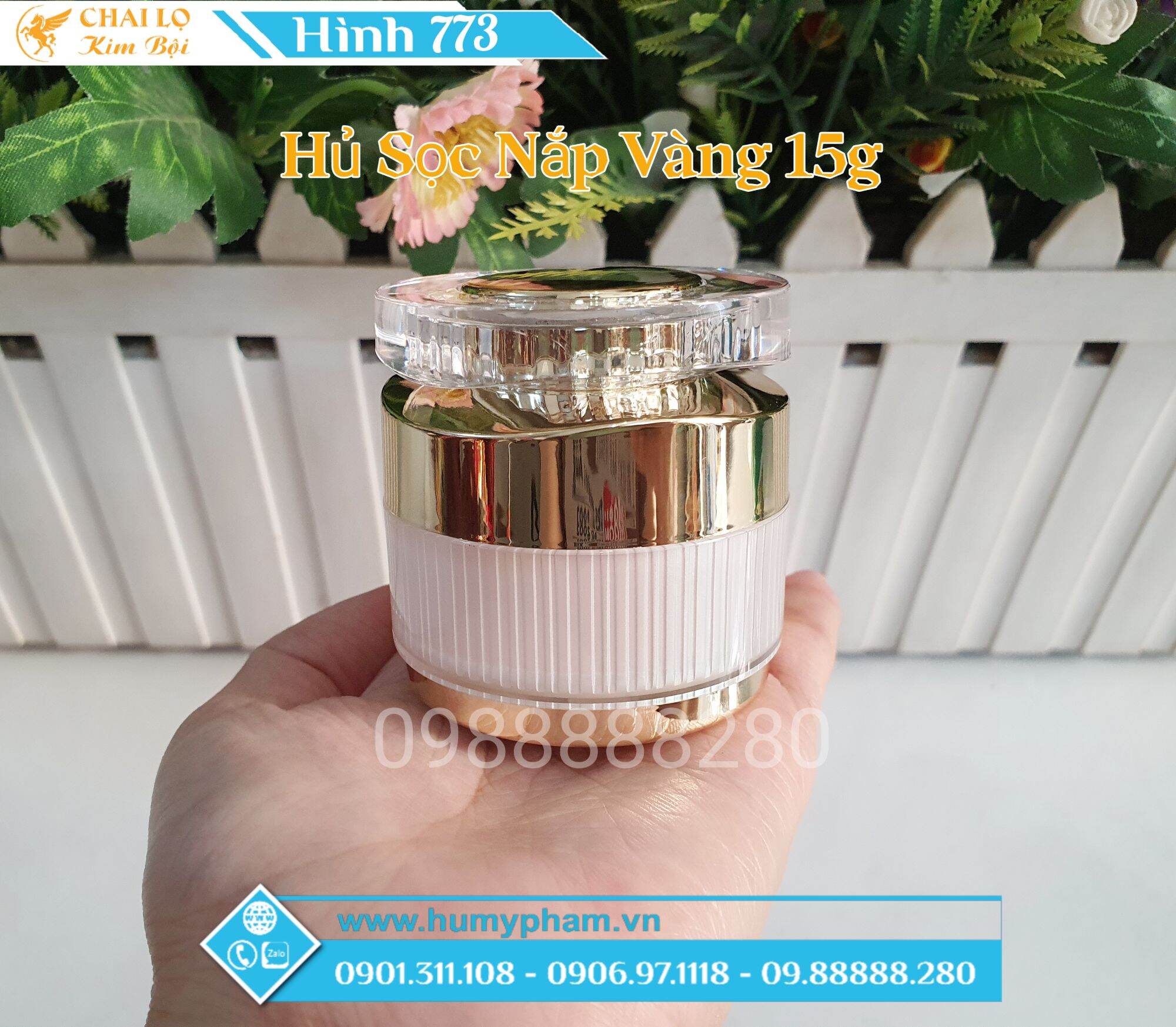 HỦ ĐỰNG KEM FACE SỌC 15g