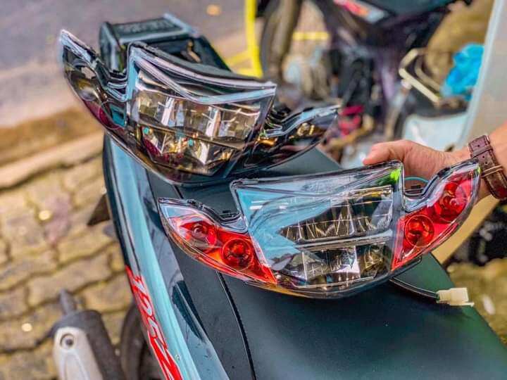 Pha Chóa 2 tầng lắp Sirius 50cc , Sirius 110cc