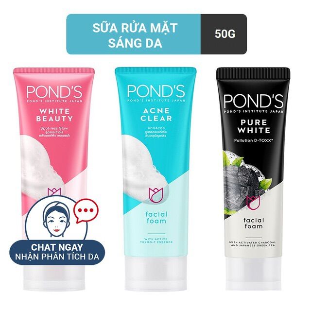 Sữa rửa mặt ngừa mụn POND’S ACE CLEAR 100g