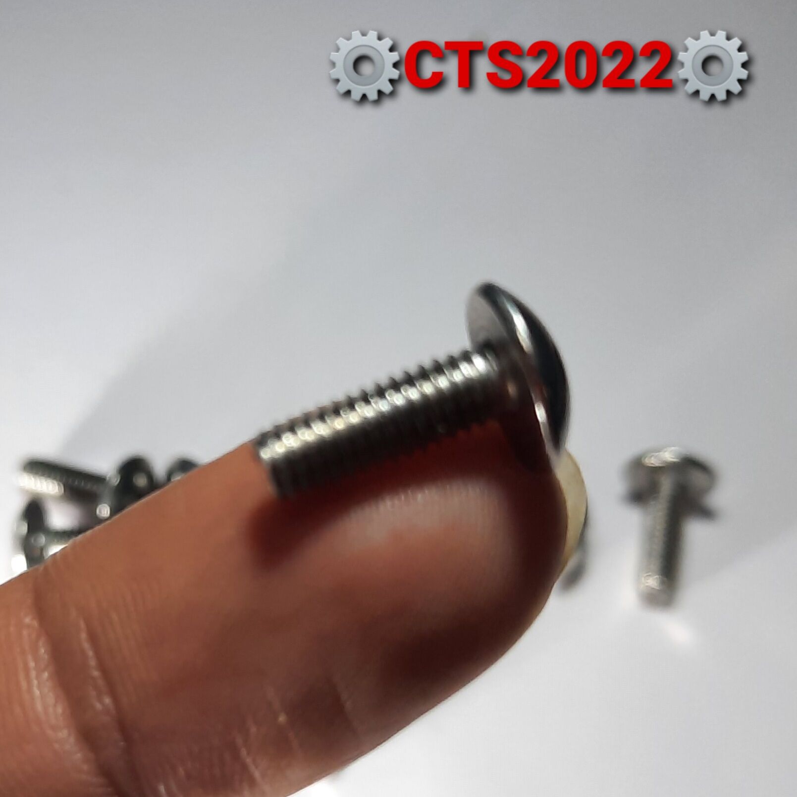 Bulông dù M4 inox 304 đầu vít