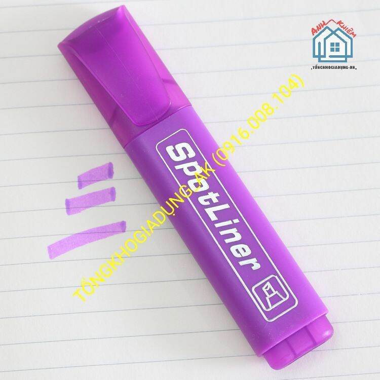 Bút đánh dấu - Bút Highlight bền mực nhiều màu đánh dấu sách vở