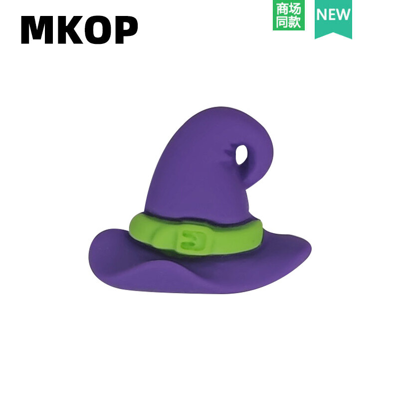 Giày lỗ mkop trang sức phụ kiện móc giày diy phụ kiện móc giày halloween kẹo hoa móc trang trí phù hợp với cross/crocs