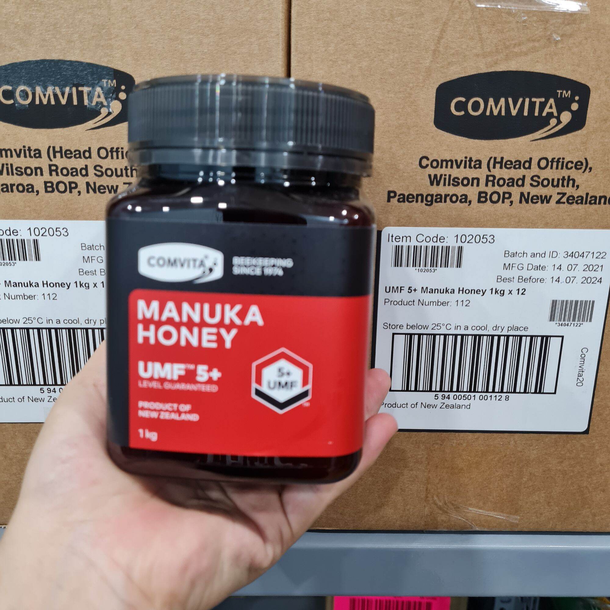 Mật ong manuka UMF 5+ Comvita 1kg