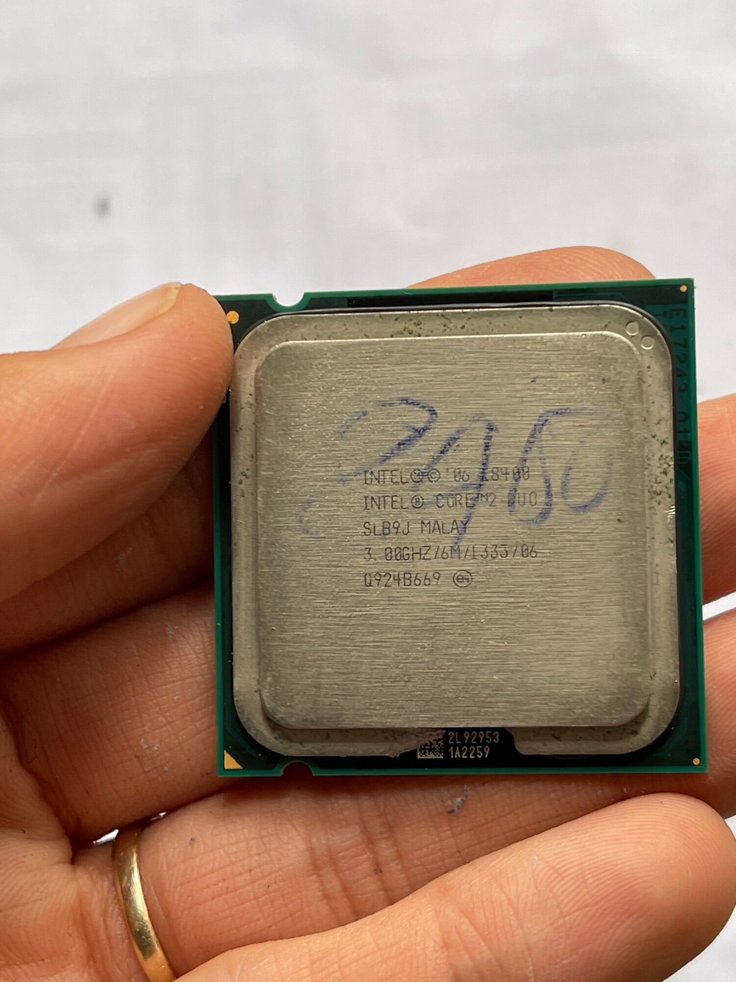 CPU PC E8400Core 2 dual E8400