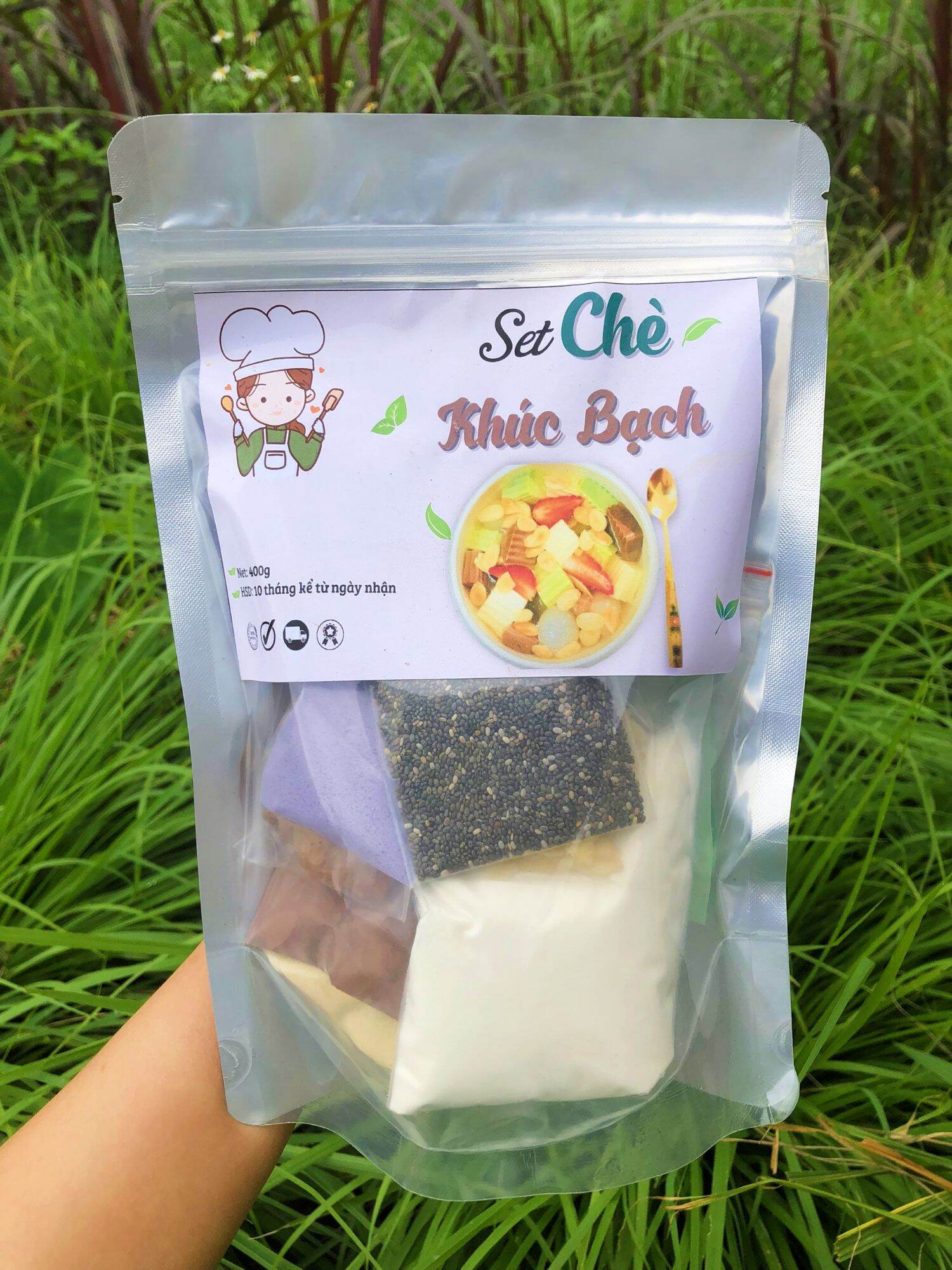 Sét Chè Khúc Bạch (Túi 400g nấu được 15 chén)