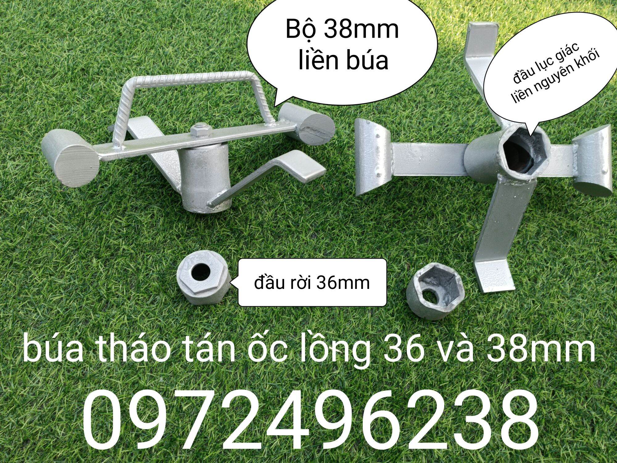 Combo Búa Tháo Ốc Lồng + Cảo mâm + Cảo Lồng Máy Giặt