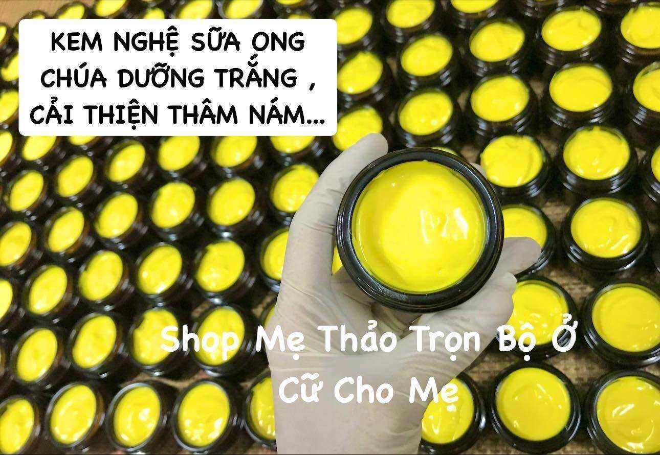 KEM NGHỆ SỮA ONG CHÚA (hũ 50g)