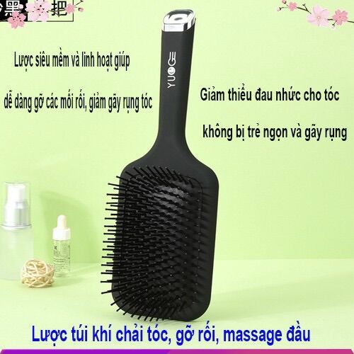 Lược gỡ tóc rối, massage đầu