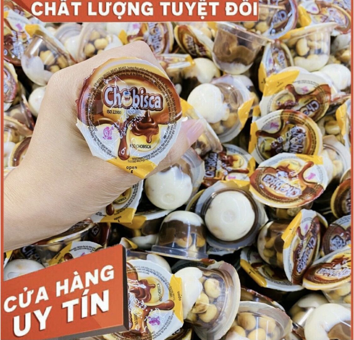 [ Bánh Kẹo Tết ] Kẹo Socola CHOBISCA ( gói 500gr )