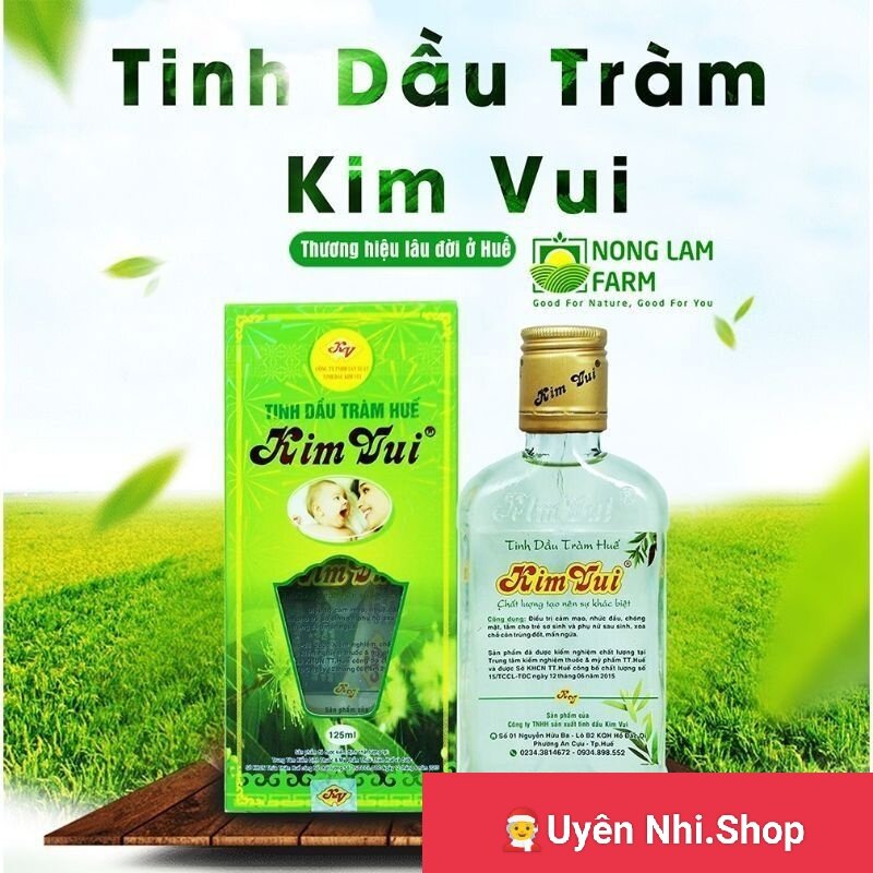 Tinh dầu tràm kim vui 125ml/50ml/20ml