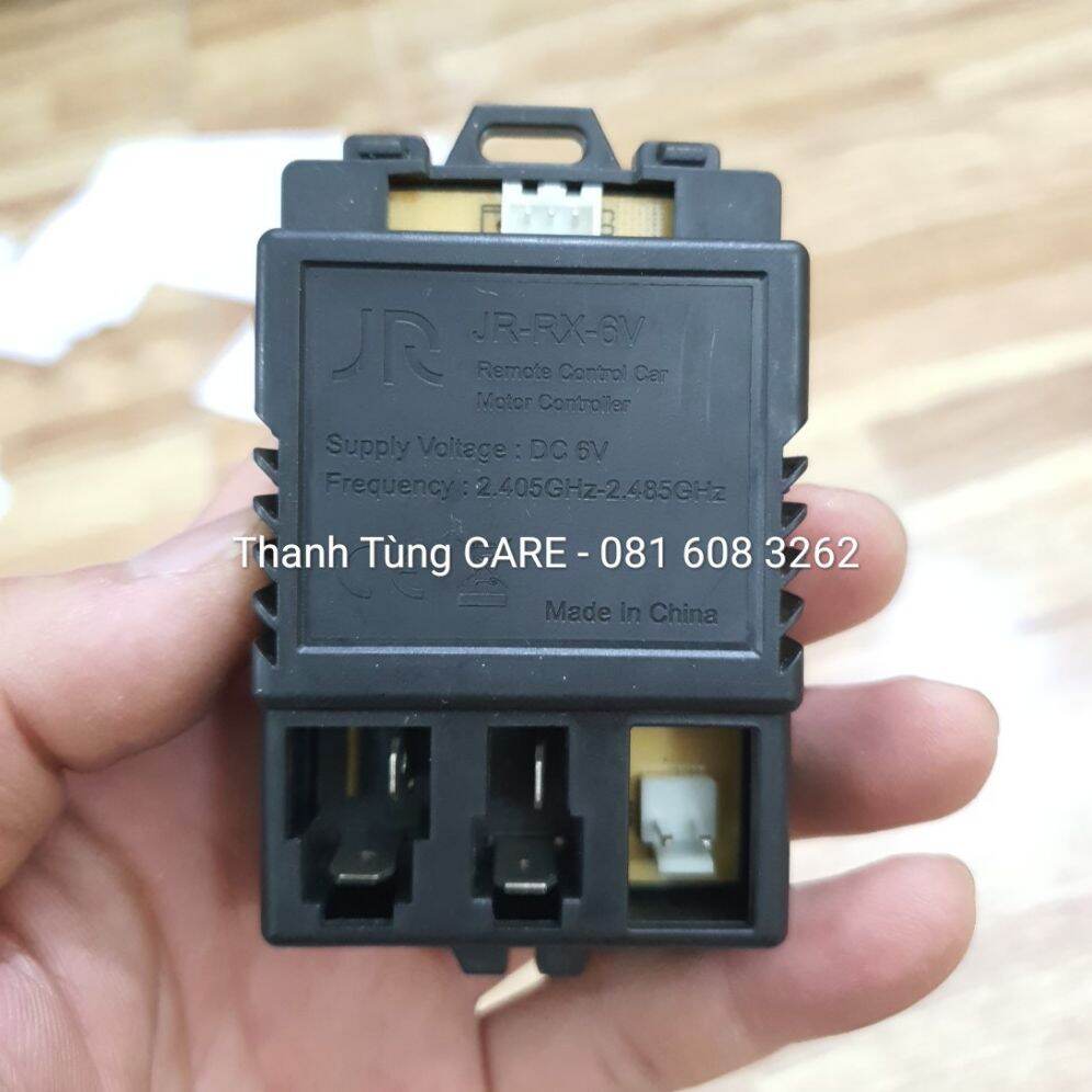 Bo mạch jr-rx 6v cho ô tô điện trẻ em 3 chân tín hiệu - hàng chính hãng