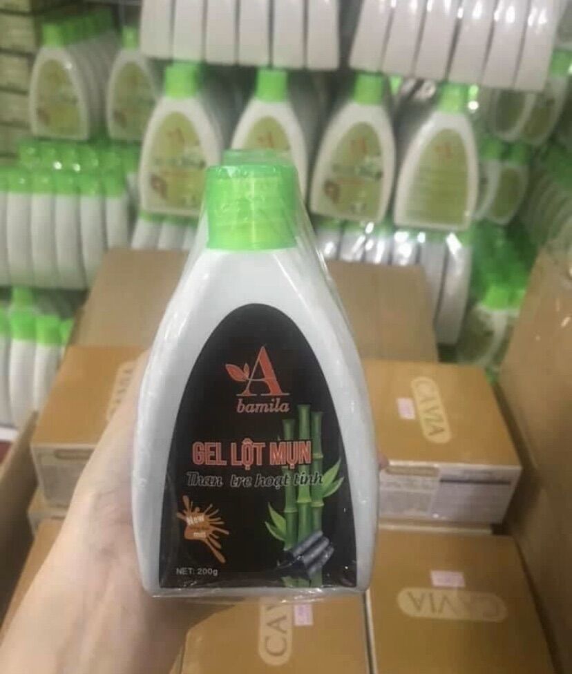 Combo Gel Lột Mụn 200g ( than và nha đam) &100 miếng mặt nạ giấy