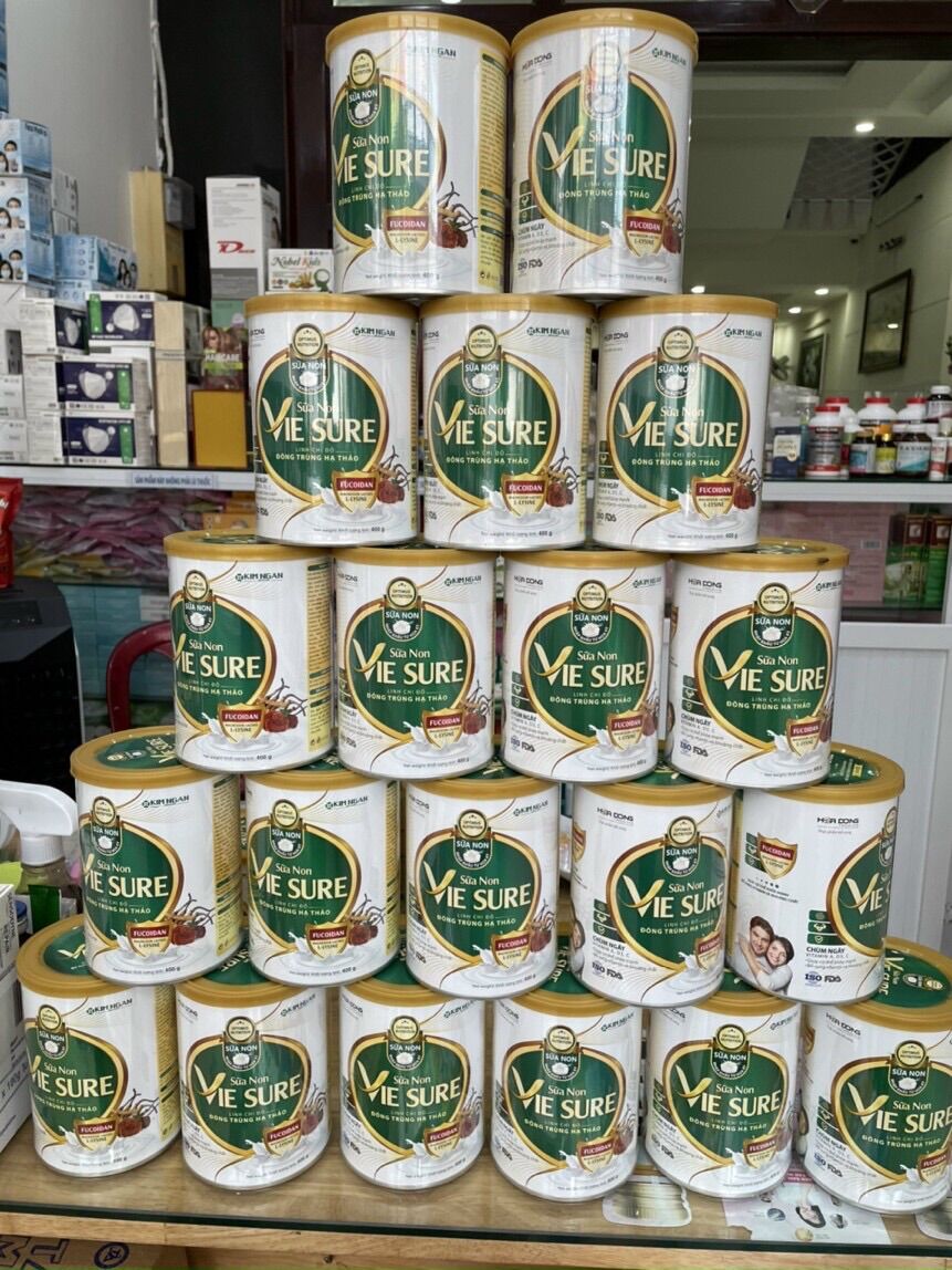 Sữa non bồi bổ sức khỏe vie sure hộp 400g