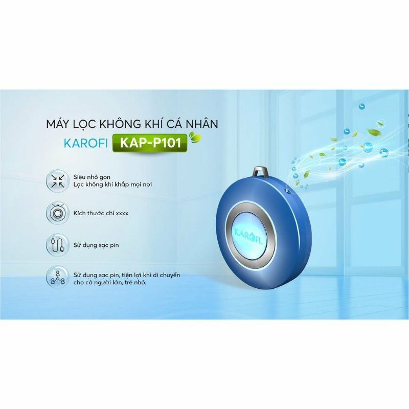 Máy lọc không khí cá nhân KAROFI KAP-P101