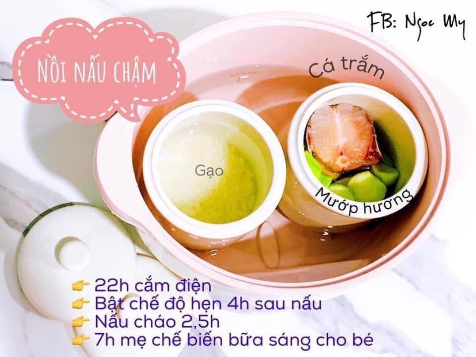 Thố sứ nồi Bear 1 6L nồi nấu cháo chậm Bear