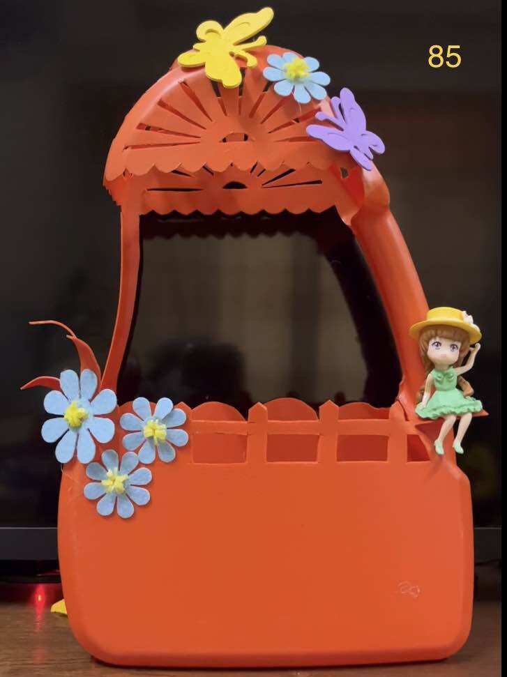 Chậu trồng cây búp bê. Mẫu 85
