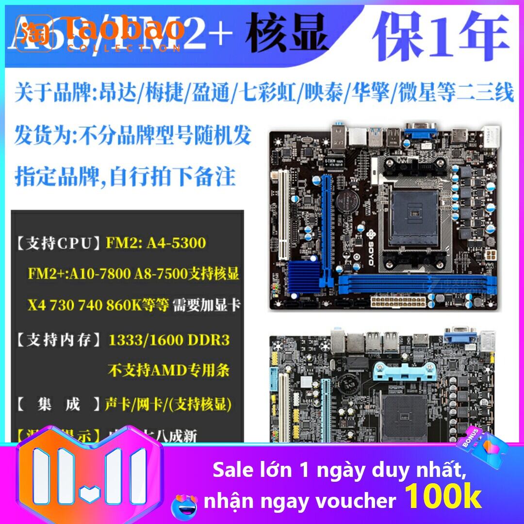 Bảng giá Gigabyte GA-F2A68HM-DS2 A88xm FM2 + DDR3 Bo Mạch Chủ A10 A8 Lõi Tứ A6 Phong Vũ