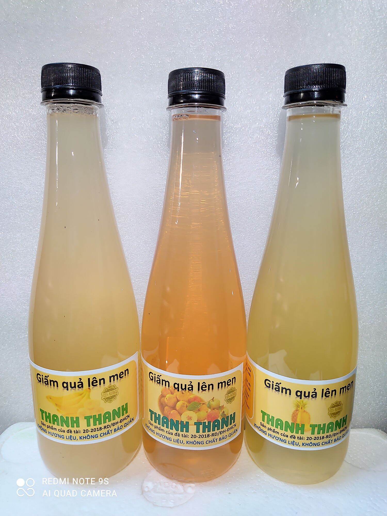 Giấm hữu cơ thanh thanh , 500ml