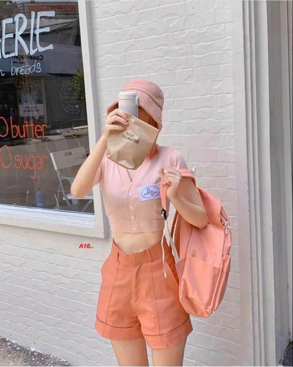 Áo croptop bae siêu xinh