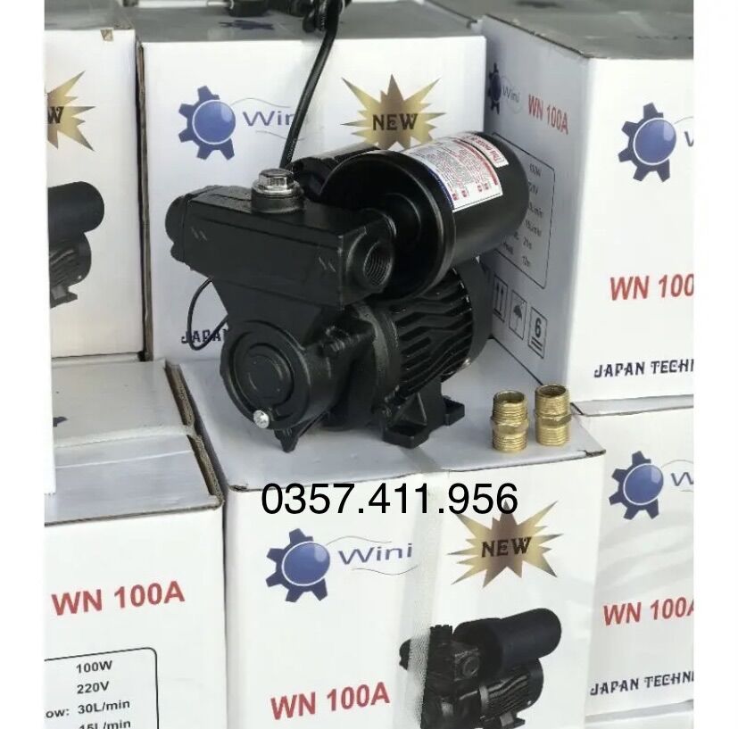 Máy bơm tăng áp mini 100W