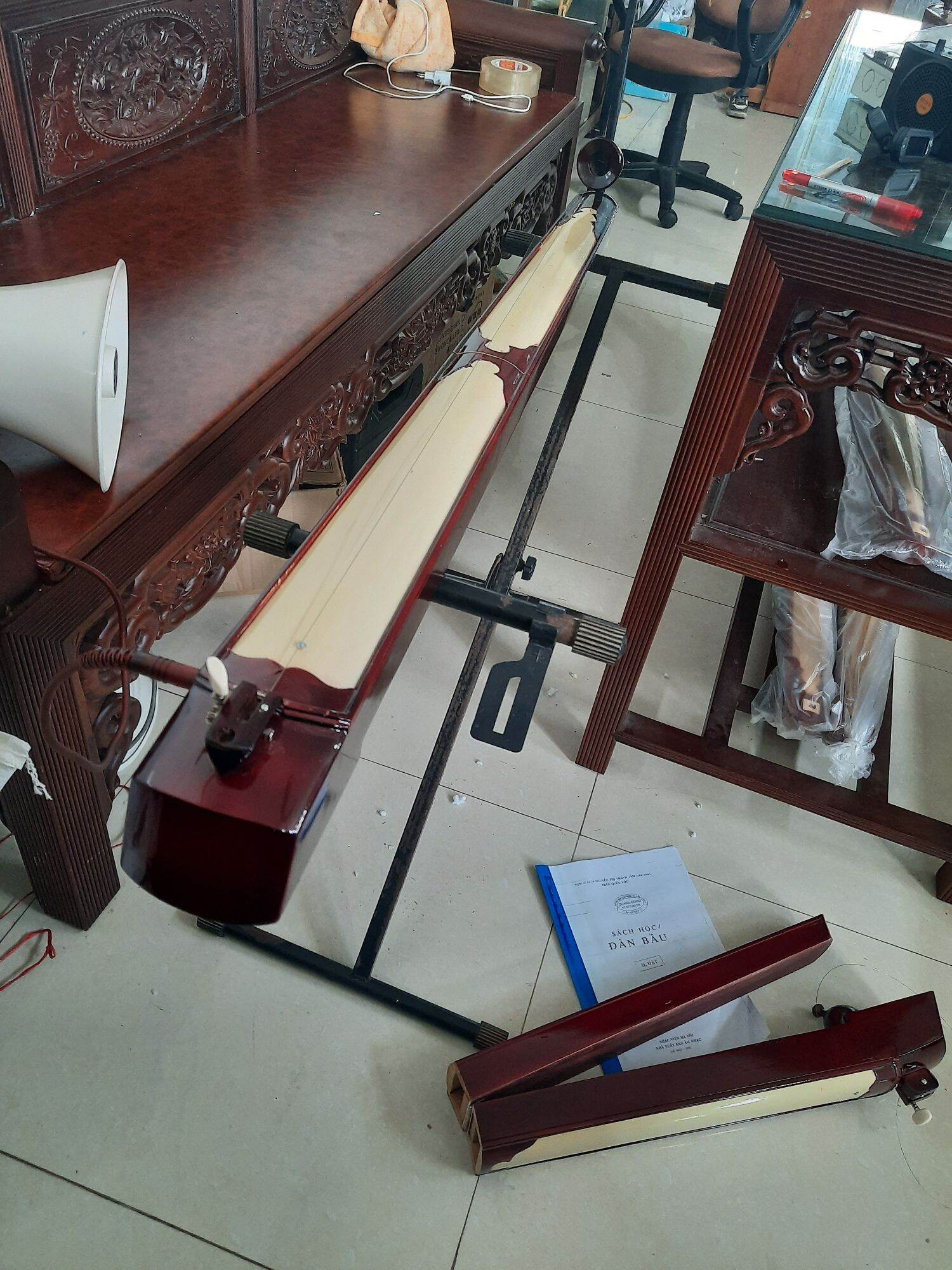 Đàn bầu gỗ ngô đồng sịn