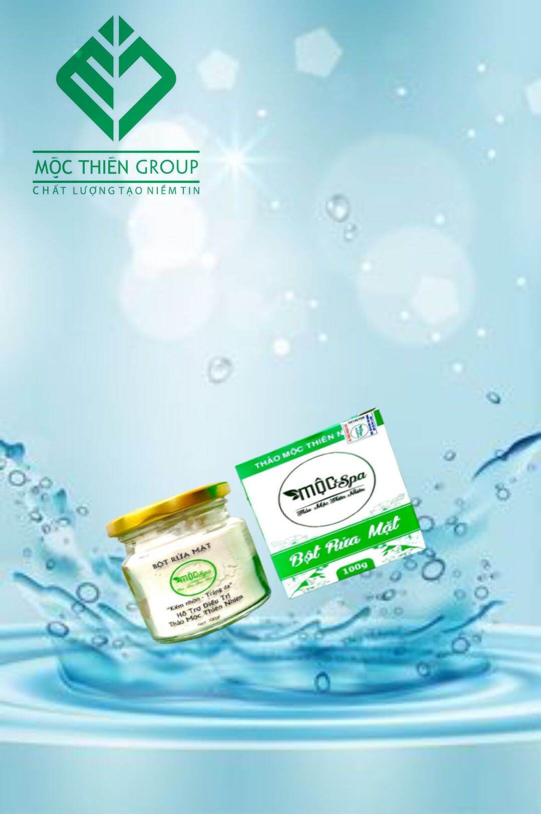 bột rửa mặt mộc spa