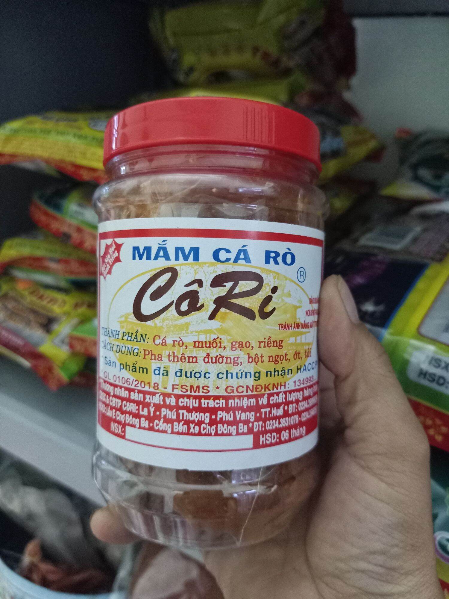 Mắm rò cori 450gr