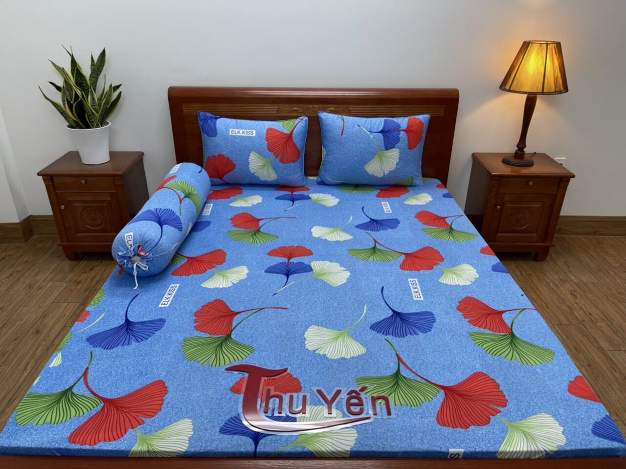 Bộ Drap thun bộ in 3D [ Giá Hủy Diệt ] bộ 4 món
