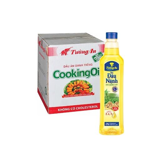 Dầu Tường An Đậu Nành chai 1 lít