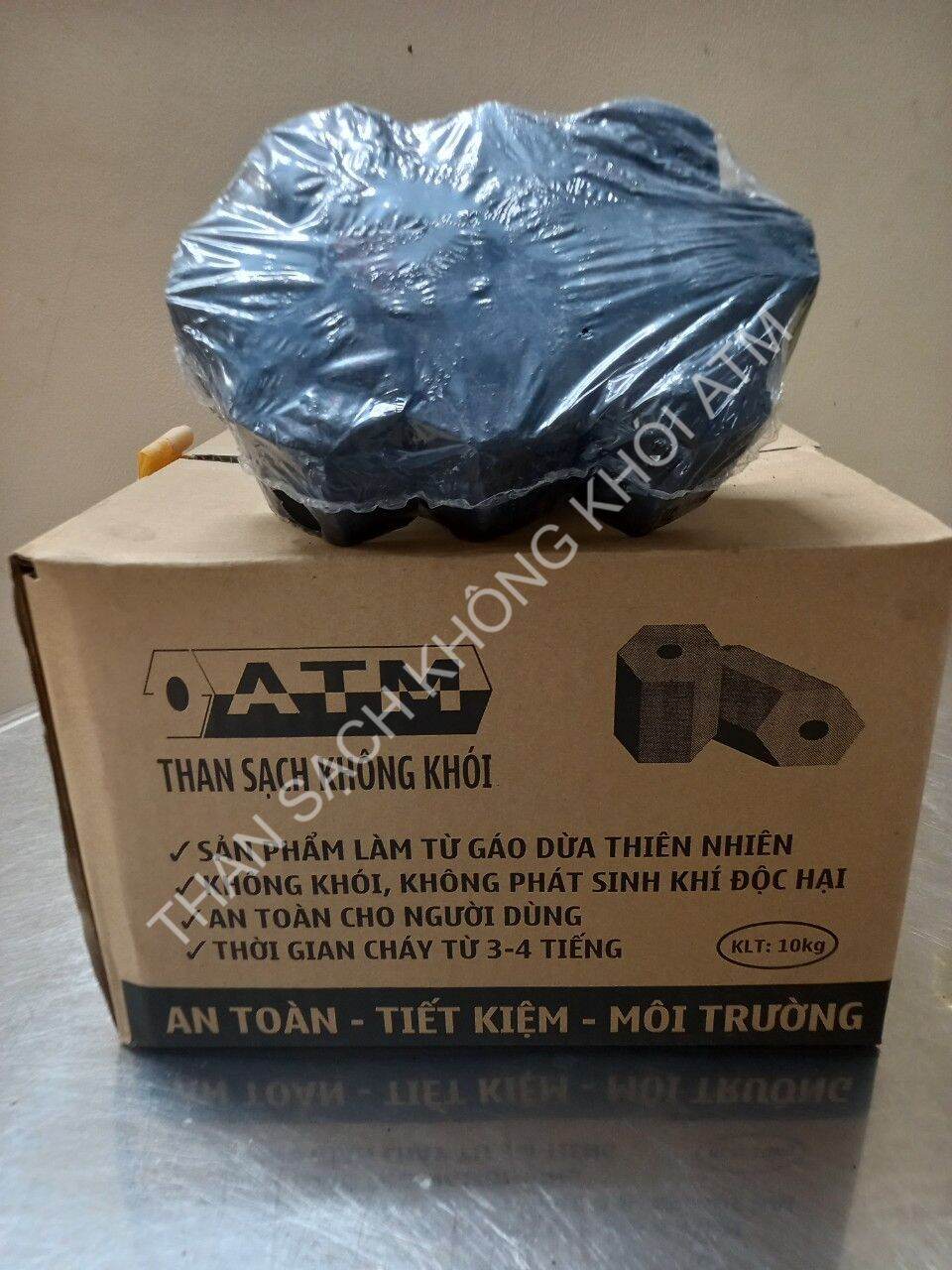 THAN SẠCH KHÔNG khoi' ATM (10kg)