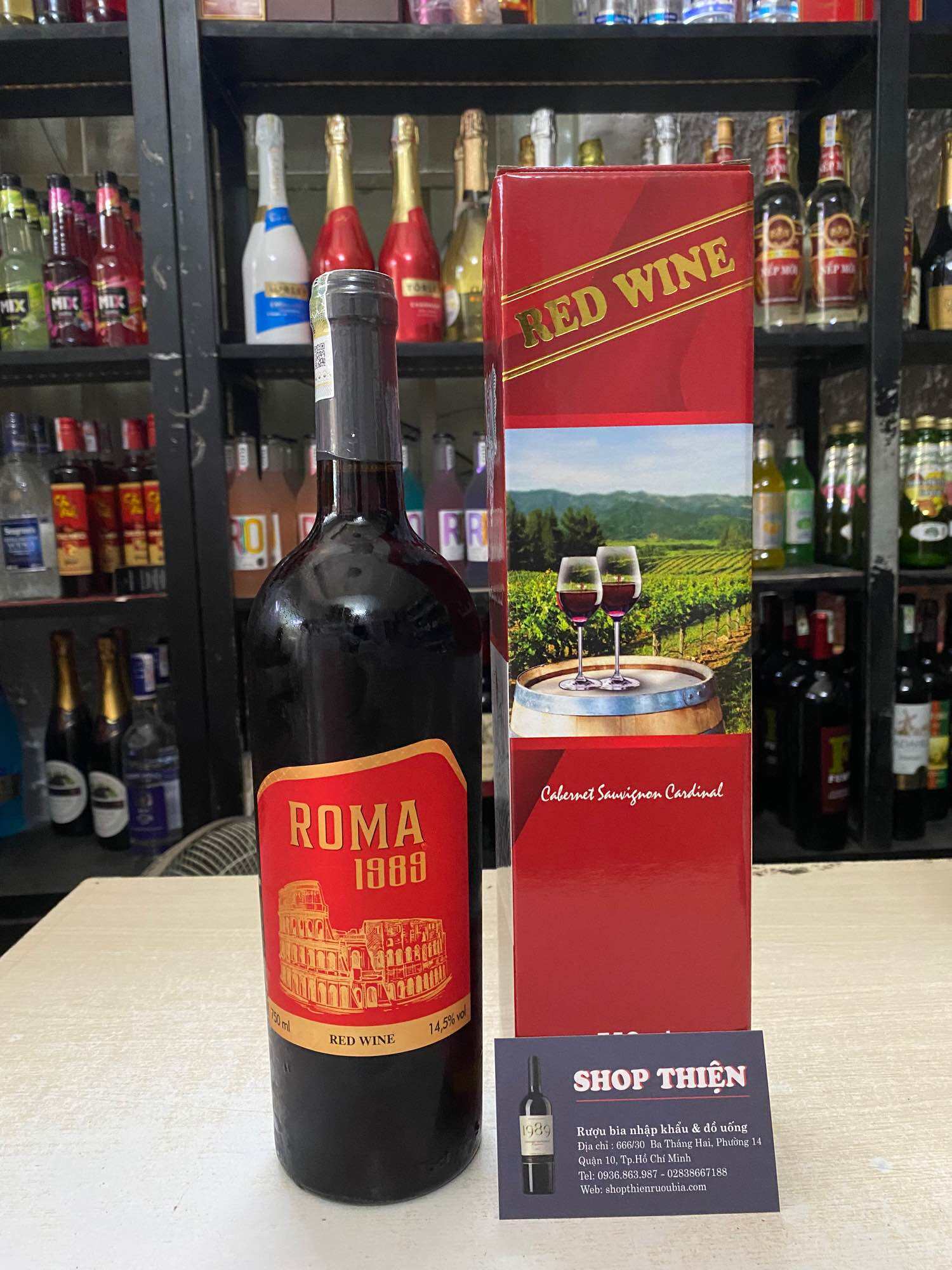 Vang Đỏ ROMA 1989 14.5 % 750ml