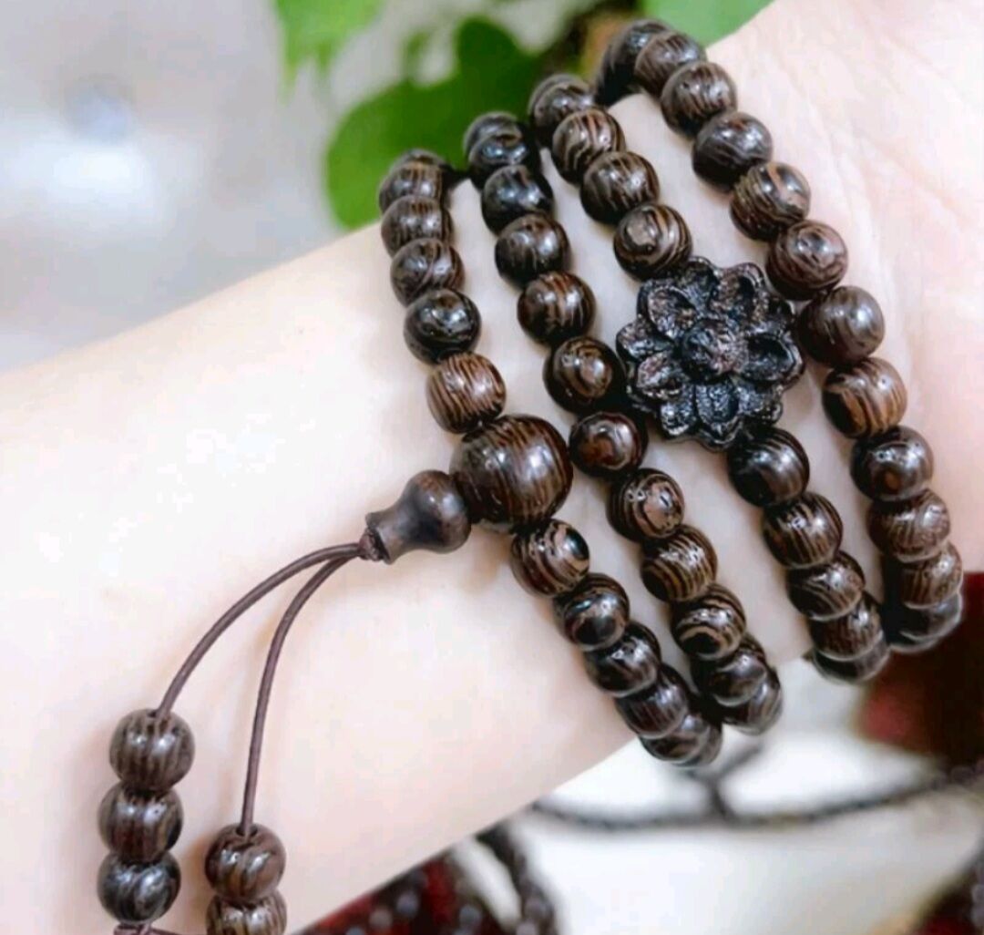 Chuỗi Gỗ Vân 108 hạt 6ly