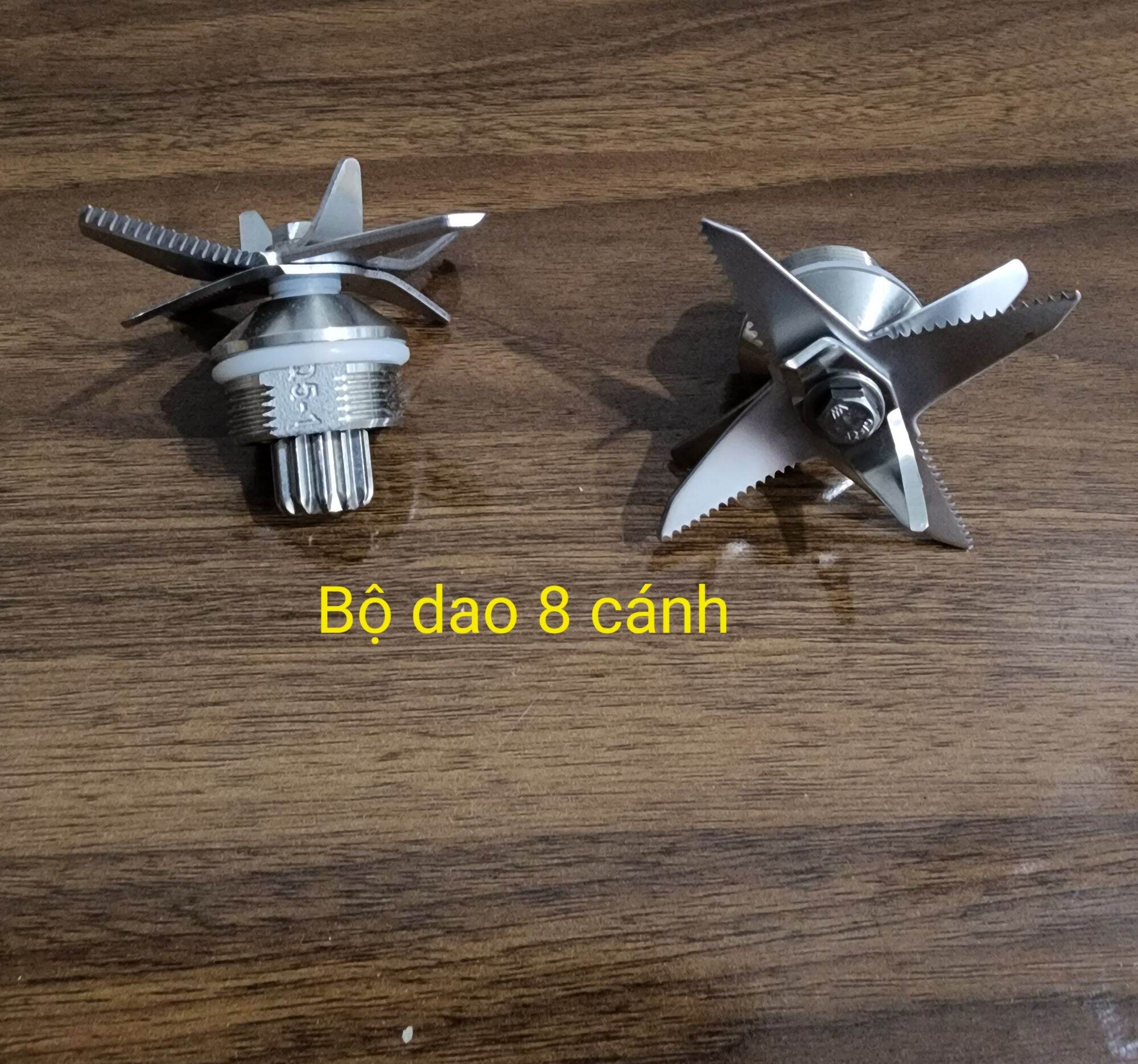 Cụm dao 8 lưỡi thép không gỉ máy xay sinh tố công nghiệp
