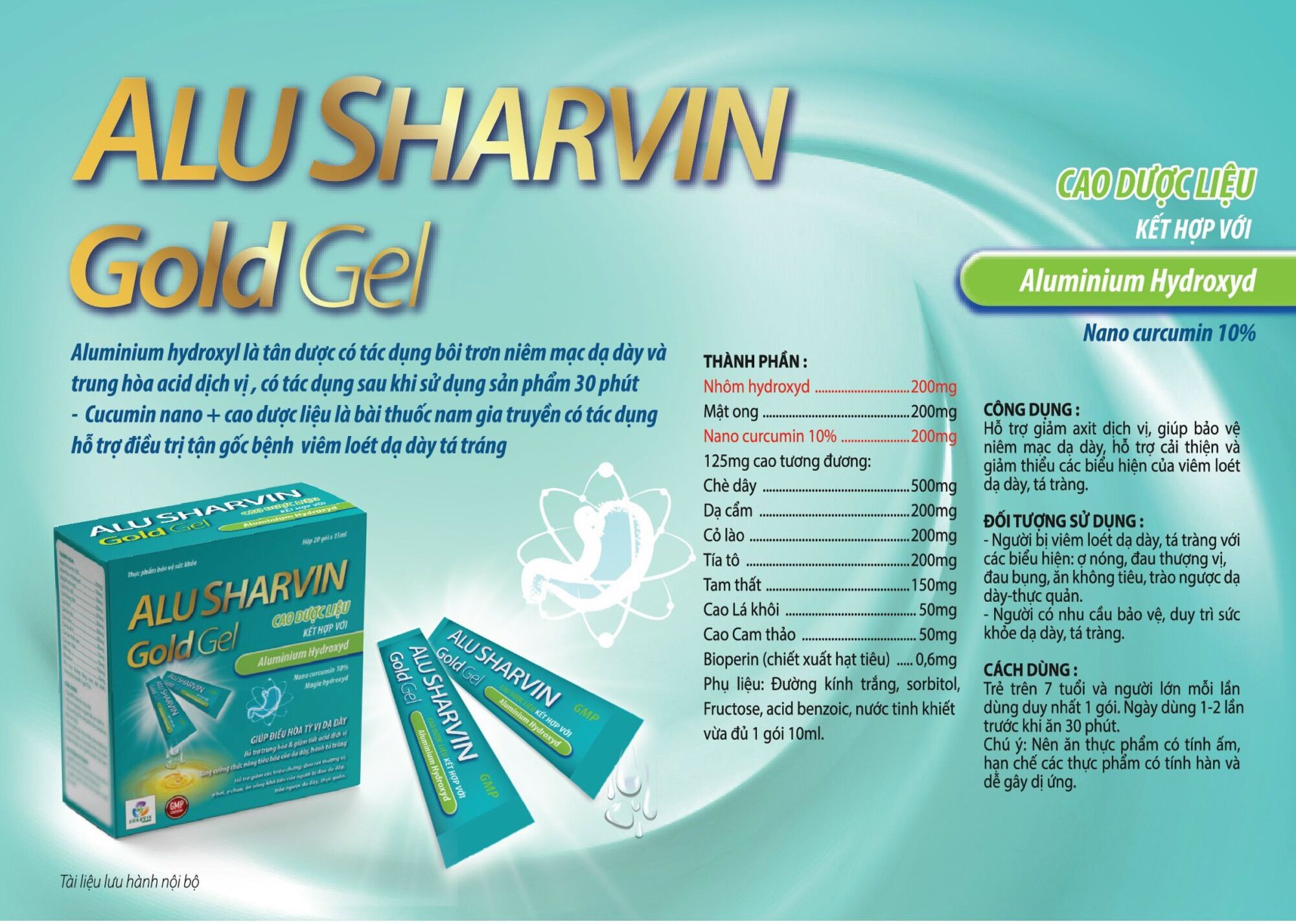 Dạ dày Alusharvin Gold Gel