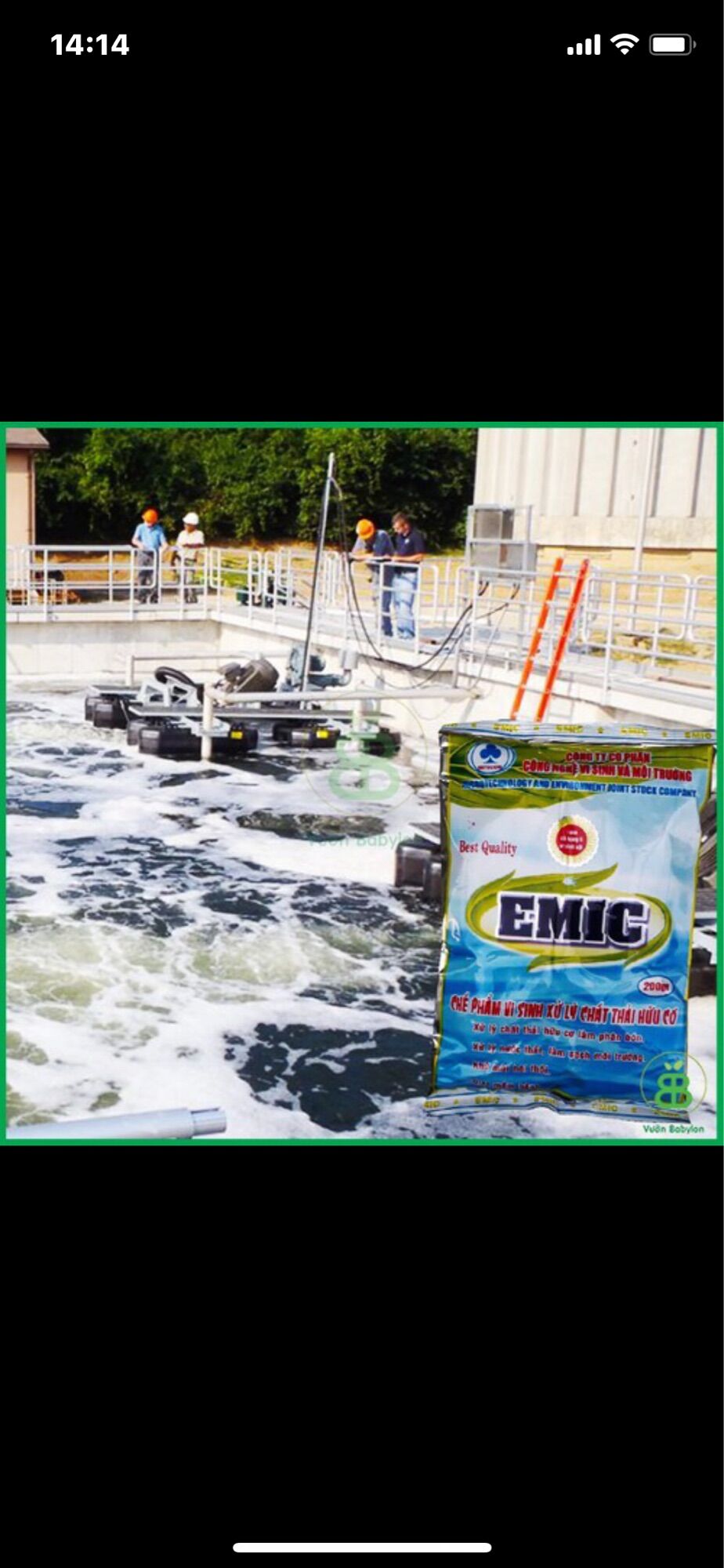 Chế phẩm sinh học EM-EMIC 200g
