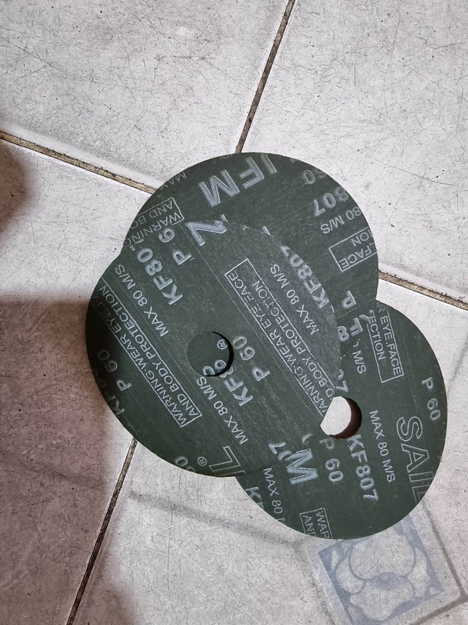 Lốc 25 nhám dĩa tròn 125mm đủ độ hạt