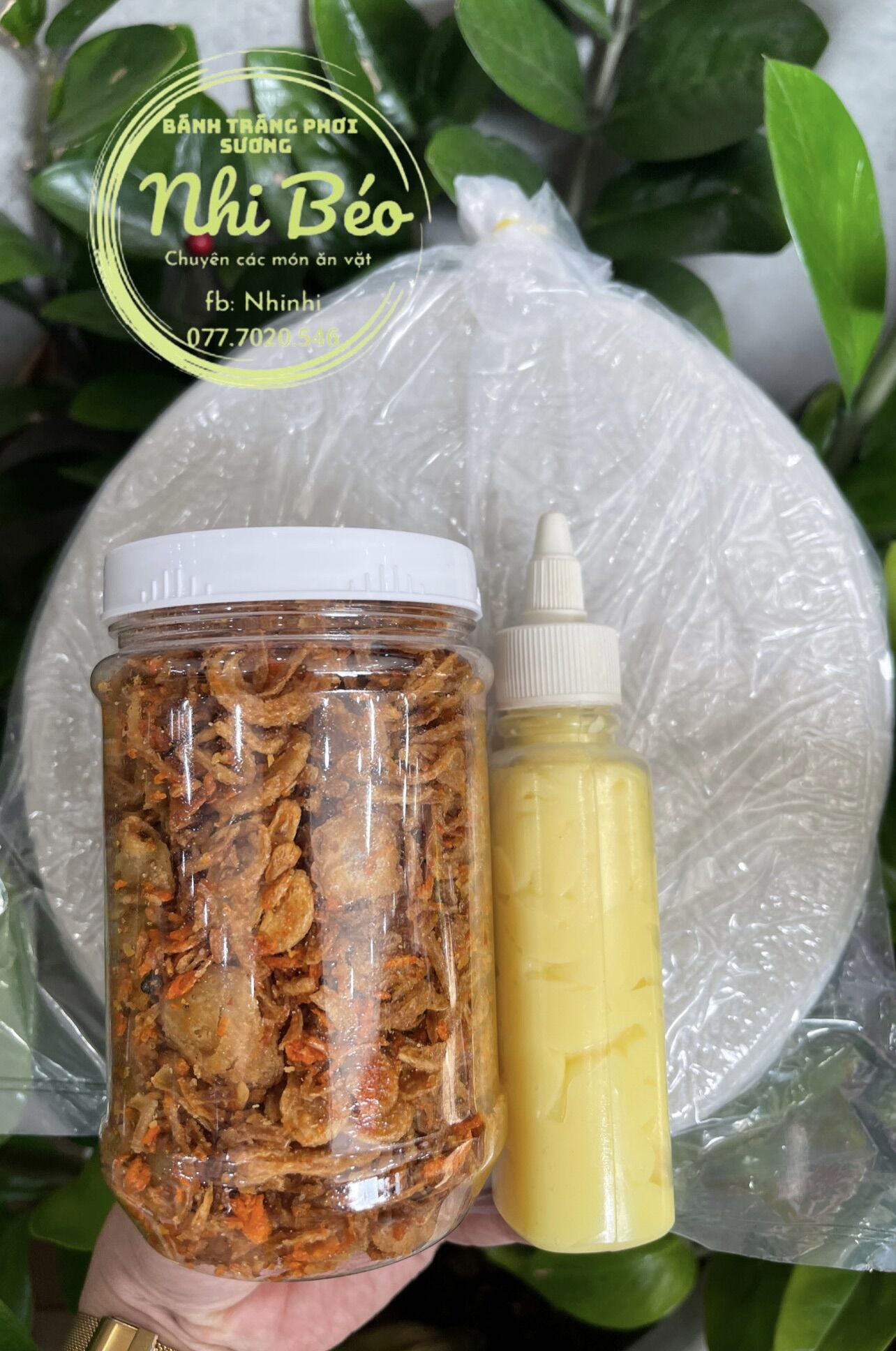 Bánh tráng phơi sương combo 3