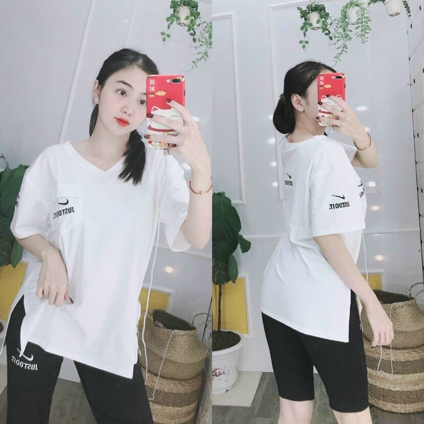 Đồ bộ nữ, set bộ thun lửng, set bộ ngố chất cotton mặc nhà dễ thương form rộng thoải mái bigsize tới 85kg