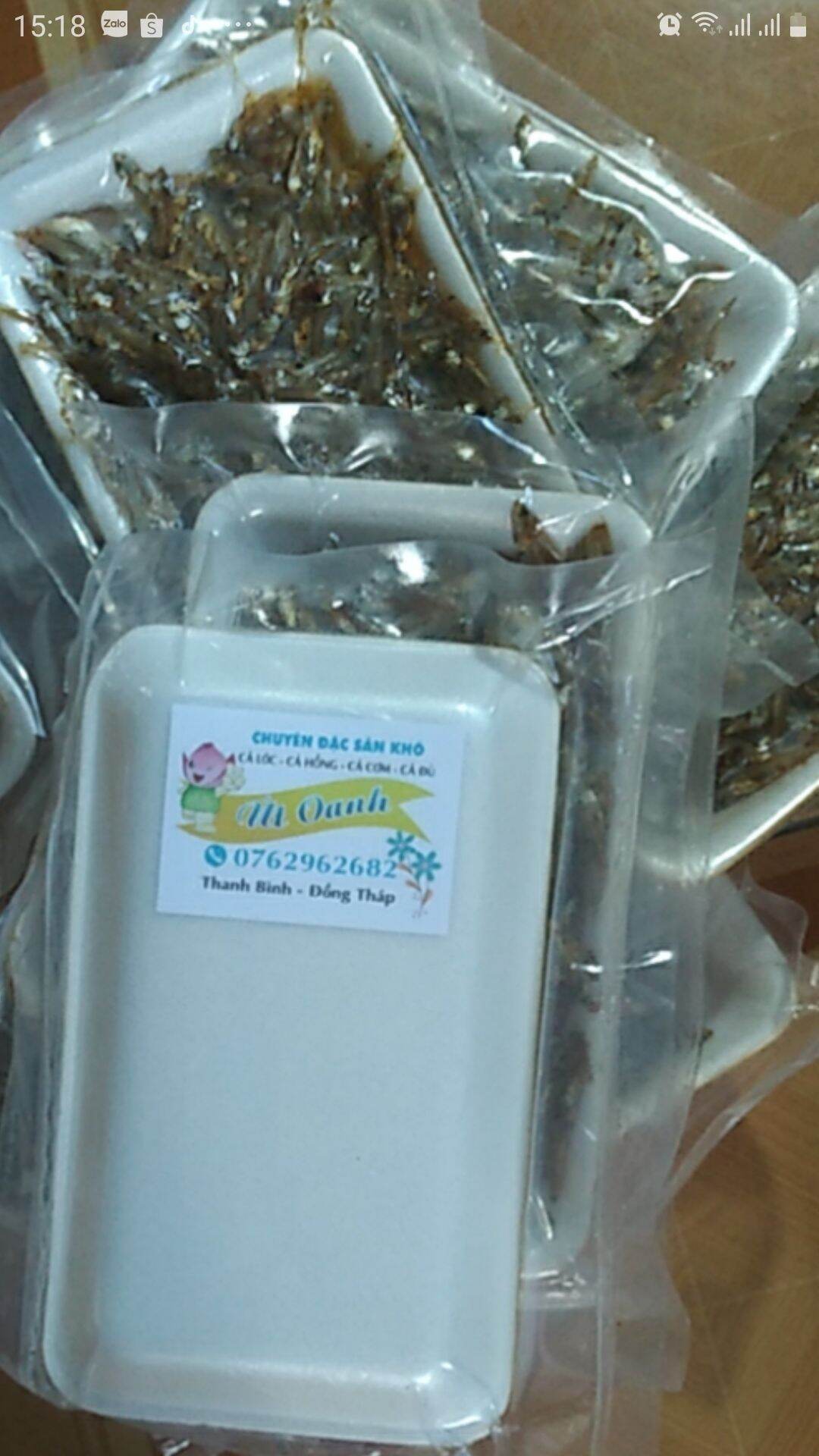 Khô cá cơm rim. 30k/100g